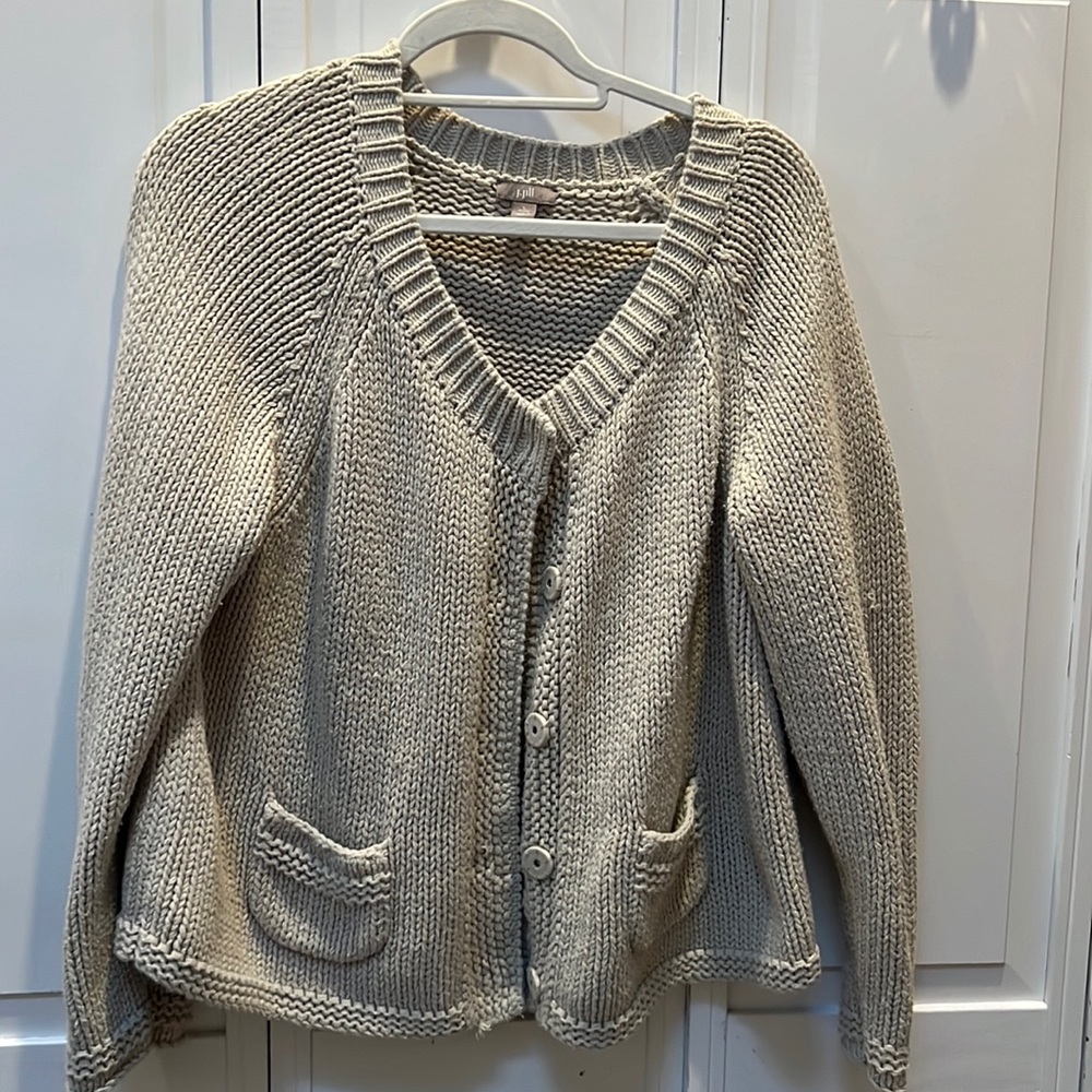Heavy knit sweater
